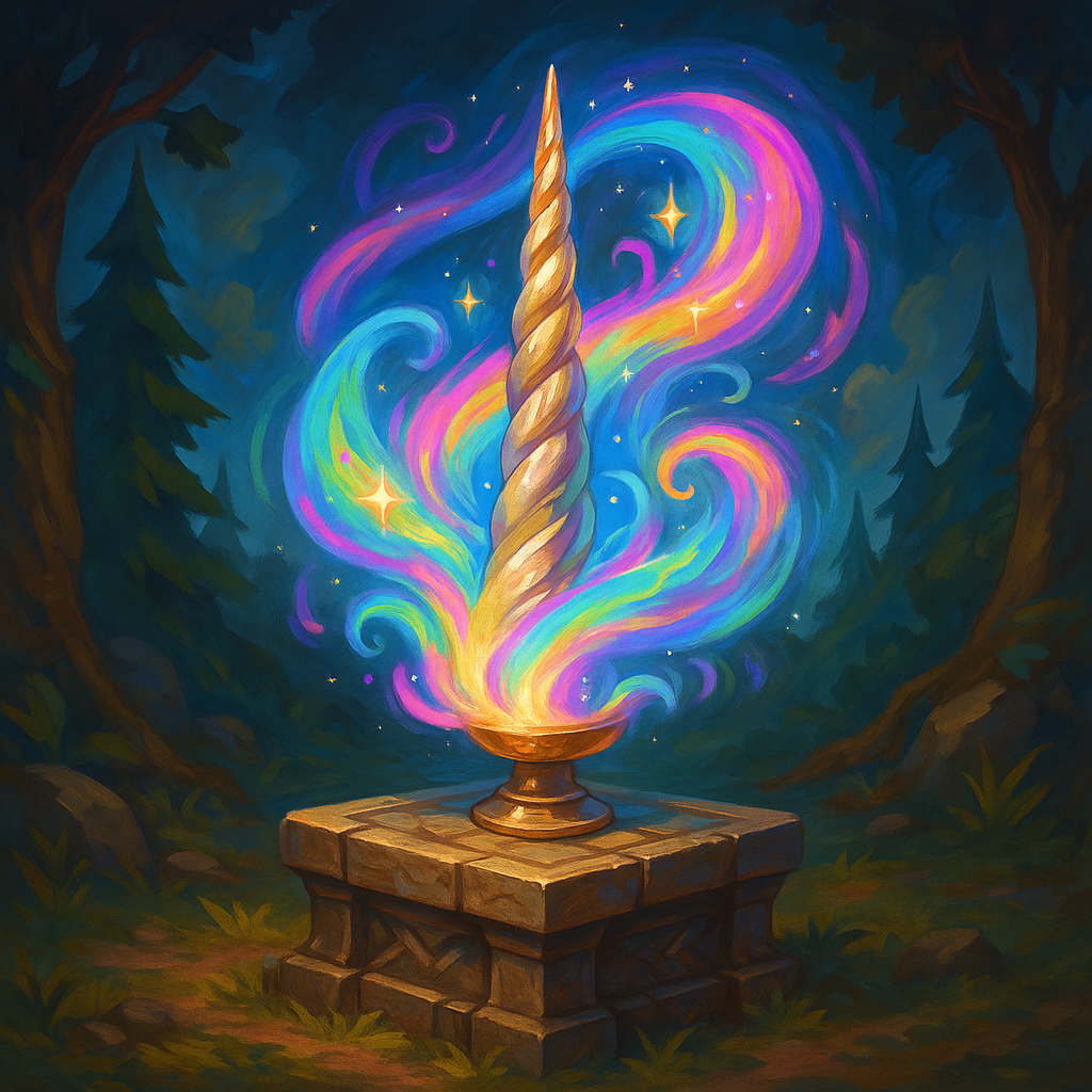 Illustration de Aura des Licornes - Aura magique